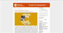 Desktop Screenshot of blog-chantier.histoire-immigration.fr