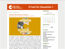 Tablet Screenshot of blog-chantier.histoire-immigration.fr